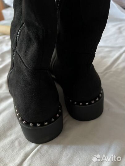 Сапоги зимние 39 размер новые женские