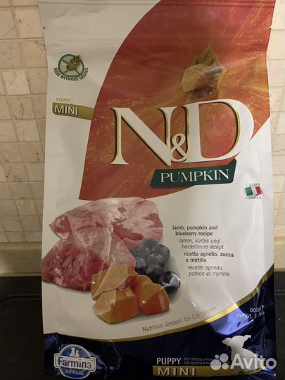 Сухой корм для щенков мелких пород N&D