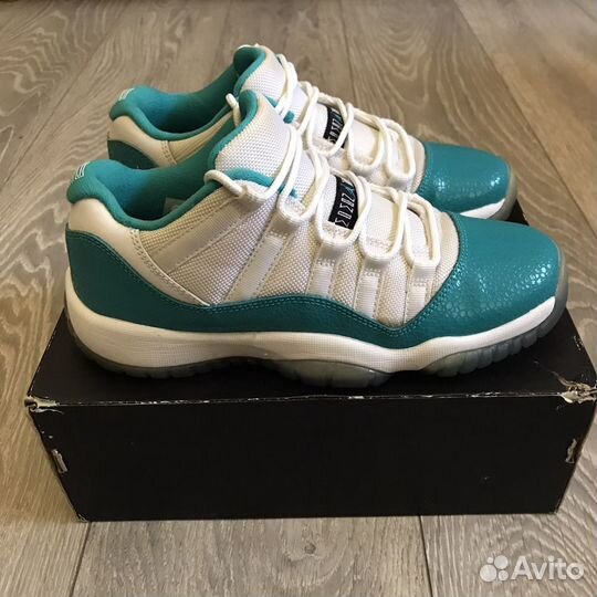 Кроссовки Jordan 11 Aqua Safari