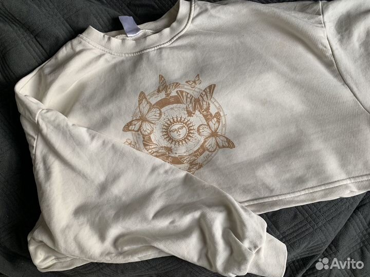 Свитшот короткий