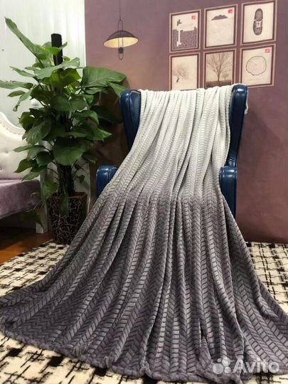 Плюшевый плед