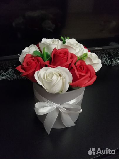 Букет цветов из мыла