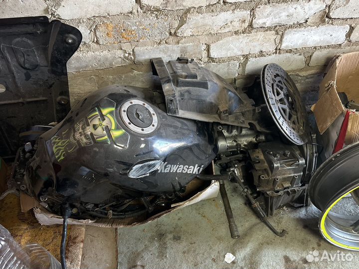 Kawasaki zzr 400 2 разбор