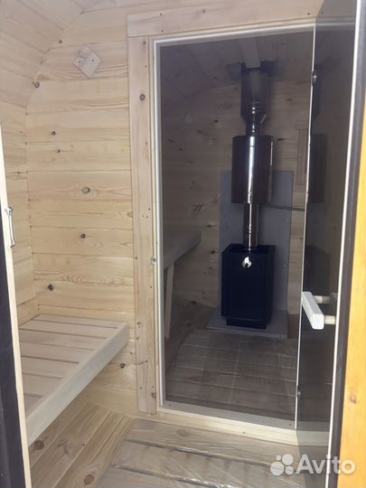 Баня бочка под ключ