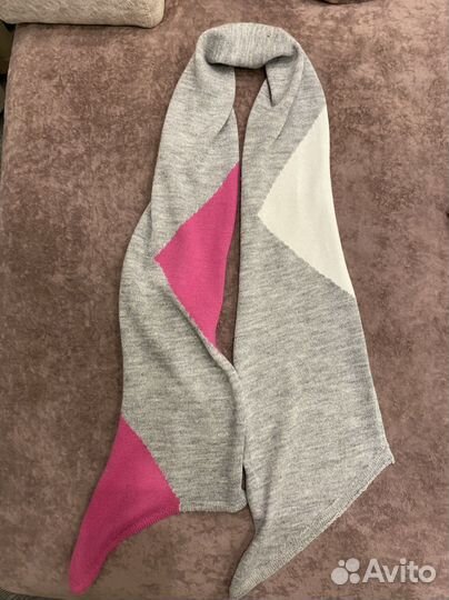 Комплект шапка и шарф для девочки