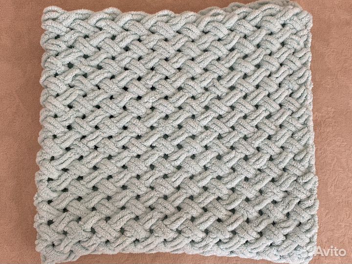 Плед детский вязаный ручная работа