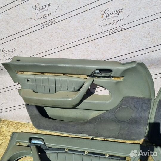 Дверные кариы на Mercedes S-класс W140 короткие