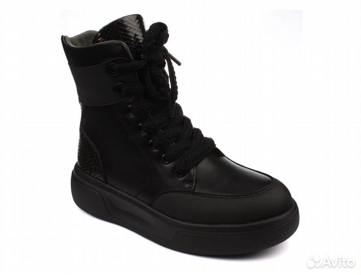 Ботинки kenka (Черный, Девочка, 39 / 24.5 см)