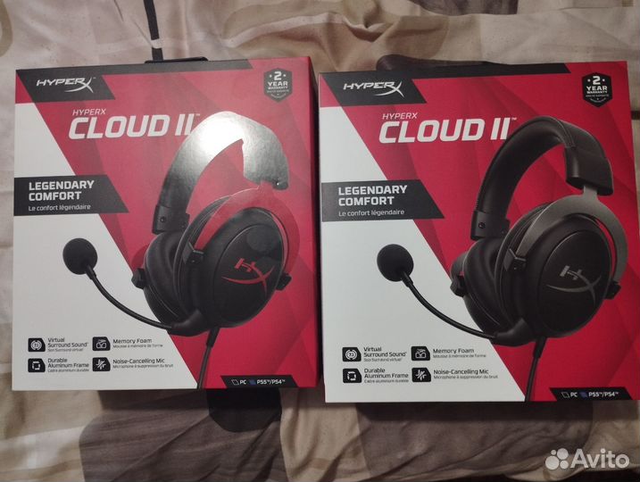 Игровые наушники hyperx cloud ii