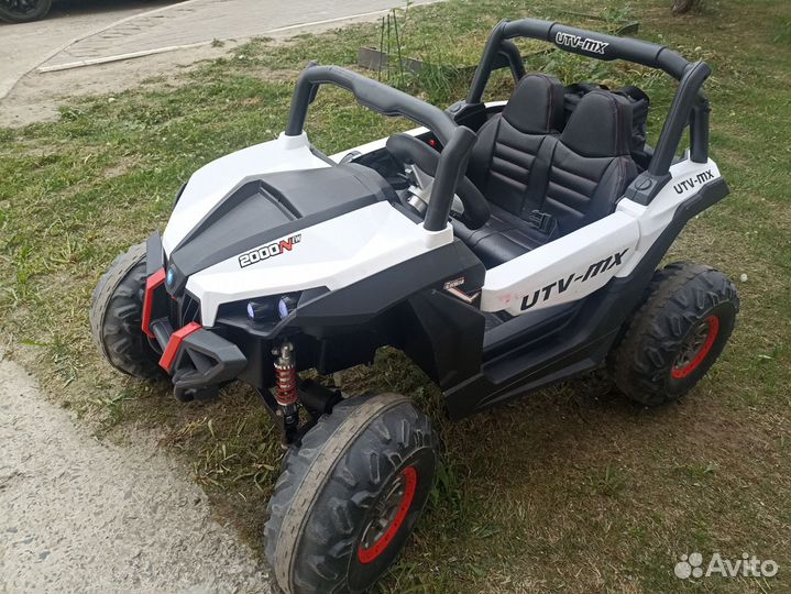 Детский электромобиль двухместный бу