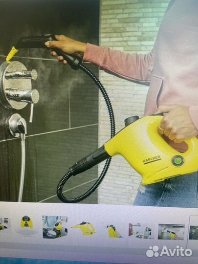 Керхер SC1 для мытья плитки, швов, мебели, окон