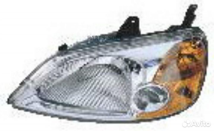 Фара honda civic -04 лев