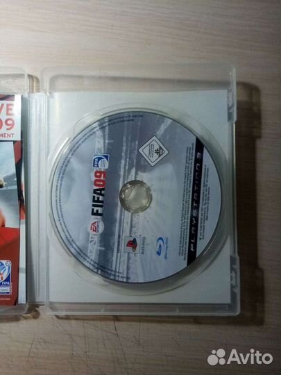 Диск на playstation 4 fifa 09
