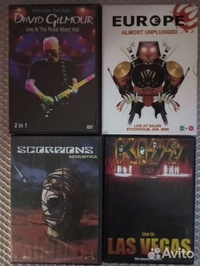 Музыкальные dvd диски