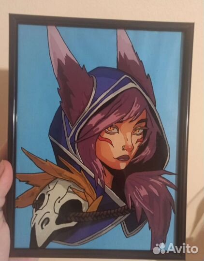 Картина на стекле