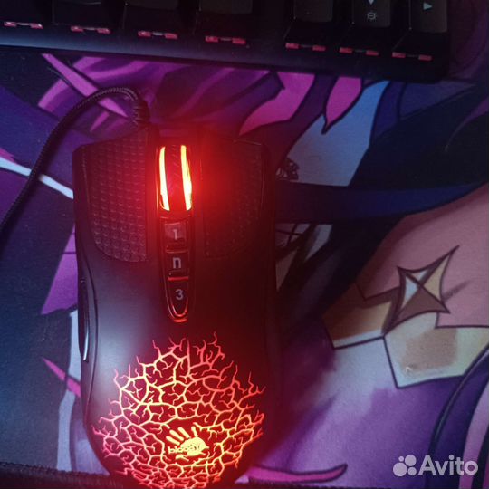 Игровая мышь bloody logetech