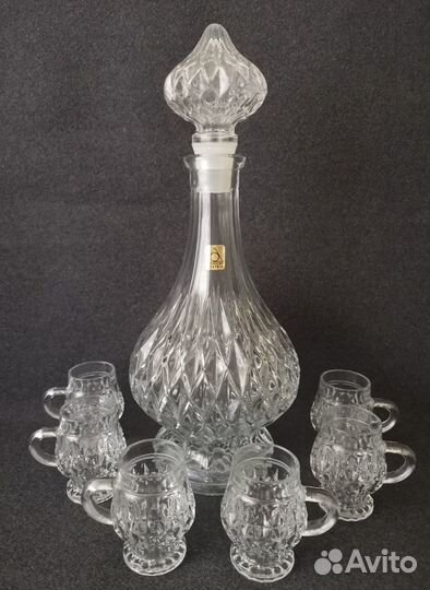 Набор для ликера, настоек винтажный (Австрия)