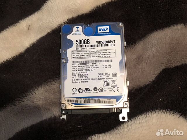 Жесткий диск для ноутбука 500 гб