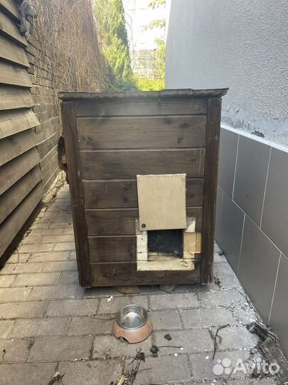 Будка для кошки зимняя