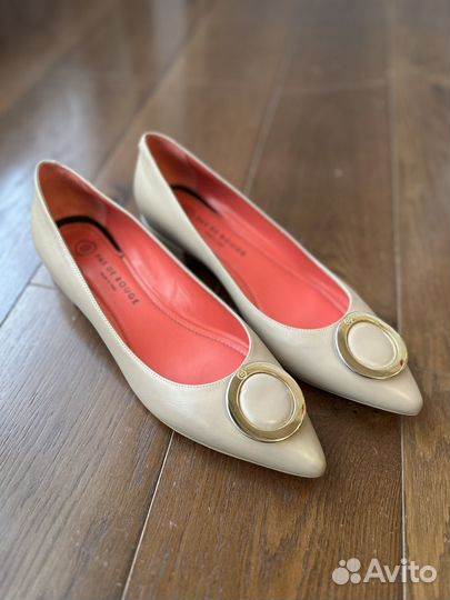 Балетки натуральная кожа, размер 41