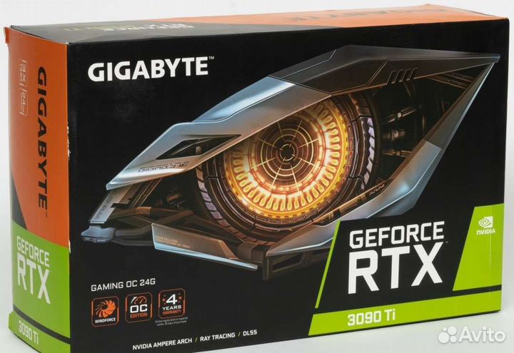 Видеокарта gigabyte GeForce RTX 3090 TI gaming