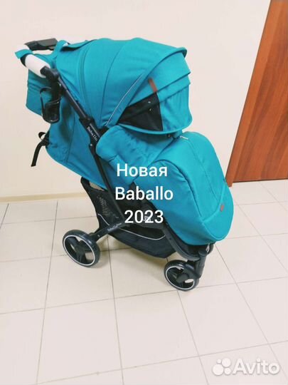 Новая коляска Baballo future 2023(изумруд)