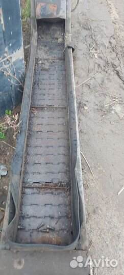 Транспортер пластинчатый + скример