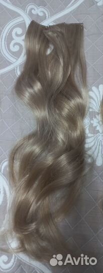 Искусственные волосы на заколках