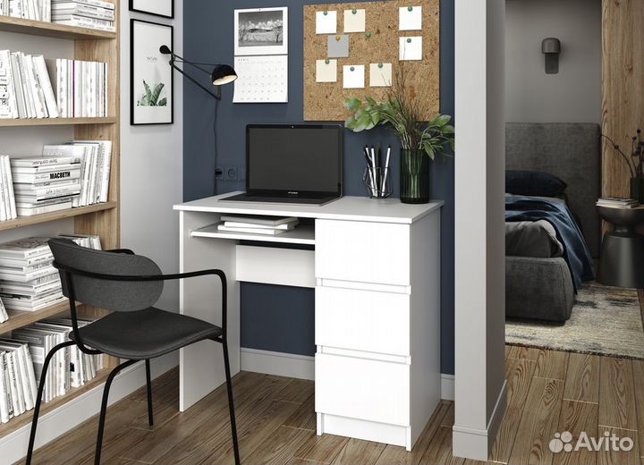 Стол компьютерный «Мори» мс-6 0,9М