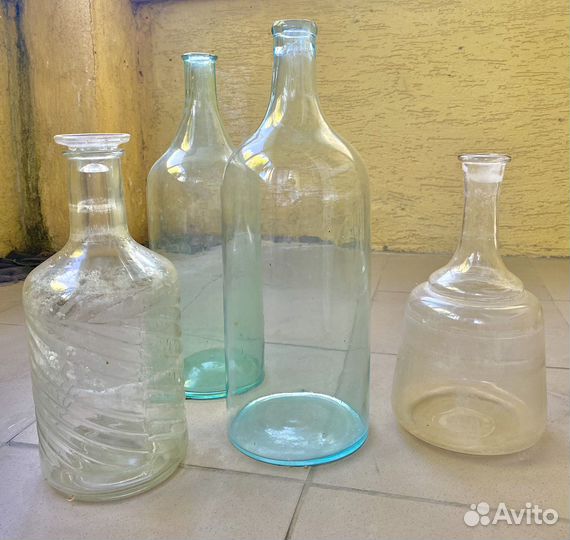 Бутыль старинная четверть