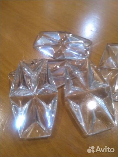 Хрустальные подвески для люстры СССР