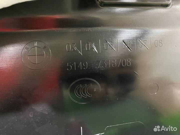 Обшивка крышки багажника BMW X6 F16