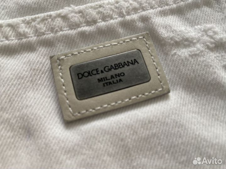 Джинсовые шорты D&G