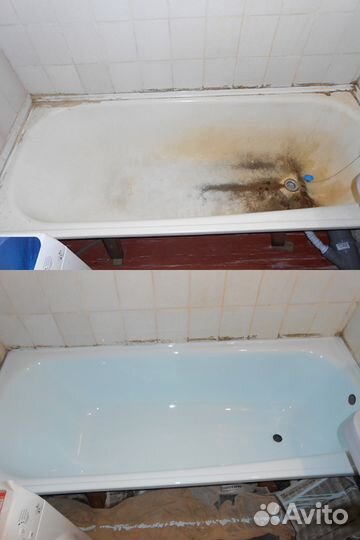 Эмалеровка ванн в Твери