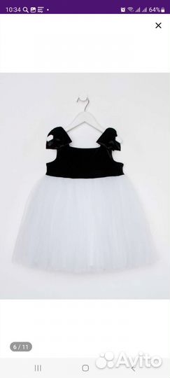 Платье для девочки 92