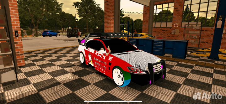 Машины в кар паркинг