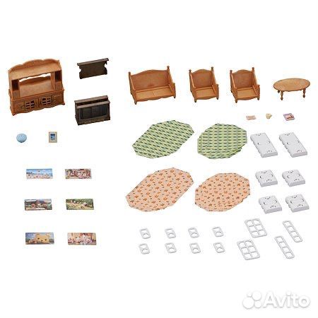 Новый Набор Sylvanian Families Уютная гостиная5339