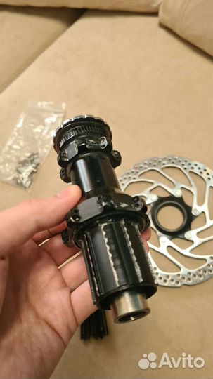 28 прямых спиц втулка fulcrum и 180 диск