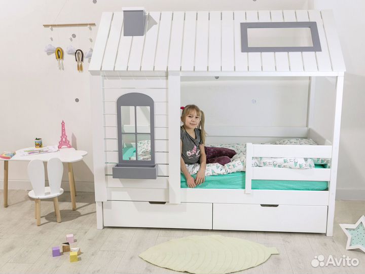 Кровать домик для детей