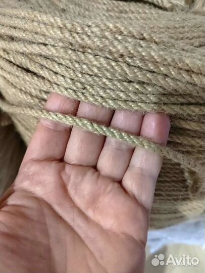 Джутовый канат 4мм Бангладеш