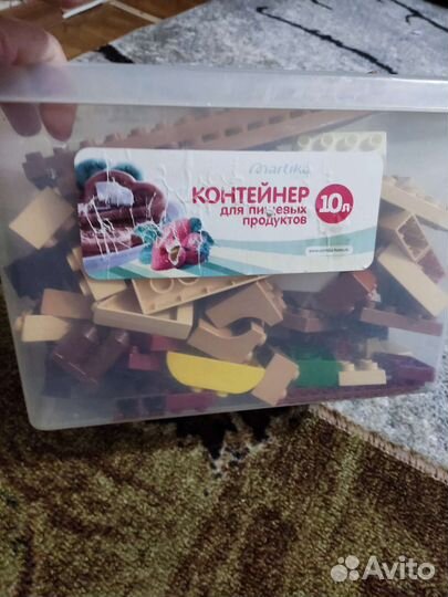 Контейнер Лего дупло и набор хот вилс