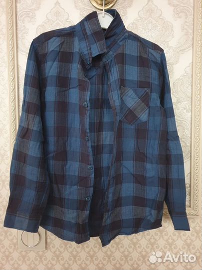 Рубашка на мальчика 122-128