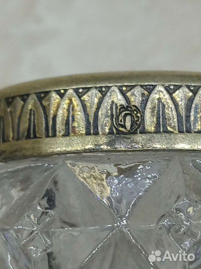 Солонки хрустальные