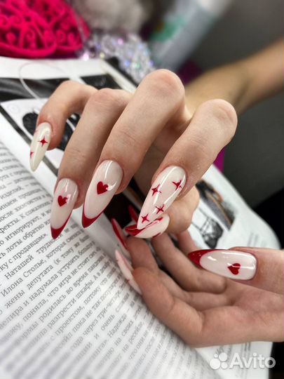 Наращивание ногтей маникюр педикюр