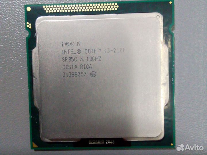 Процессор intel core i3 2100