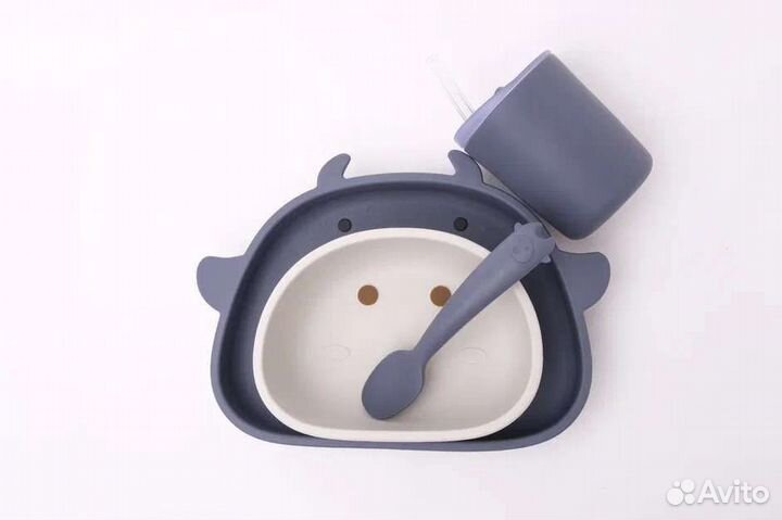 Детская силиконовая посуда малый оптом