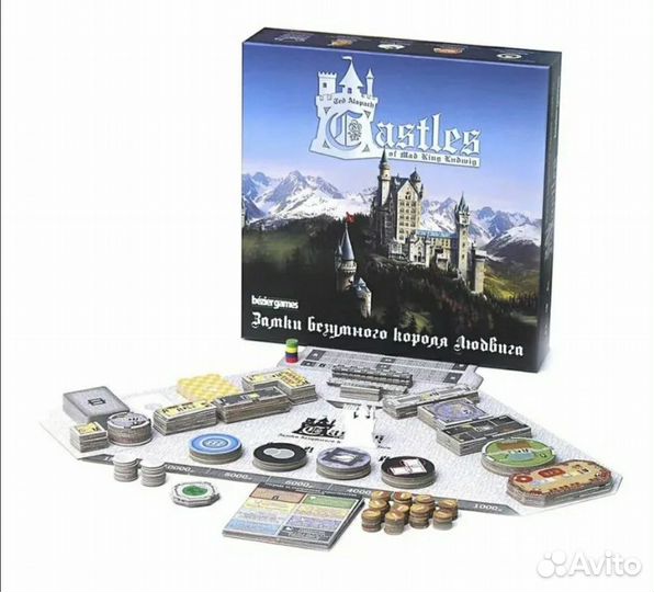 Настольная игра Замки безумного короля Людвига