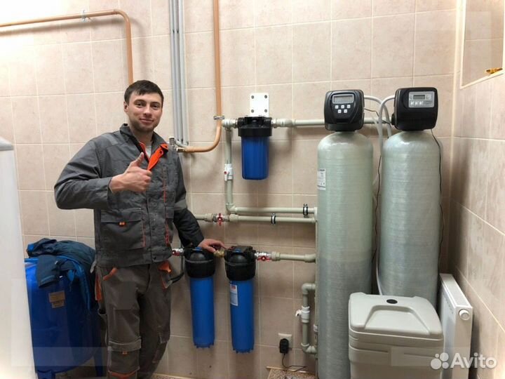 Очистка воды. Фильтр для воды. Водоподготовка