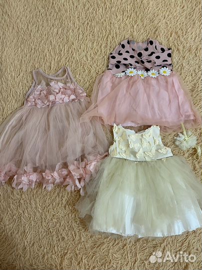 Вещи пакетом на девочку 80-86