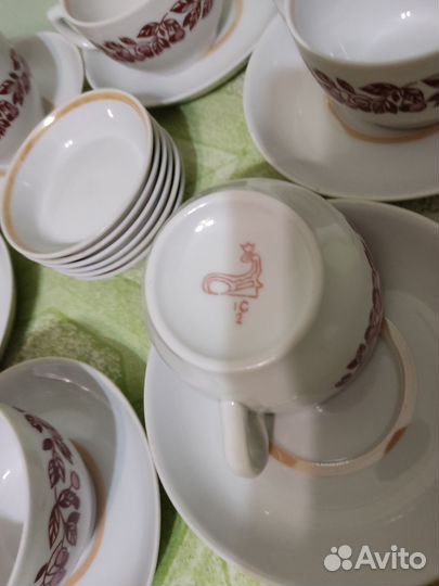 Чайный сервиз, Богдановичи, 18 предметов, раритет